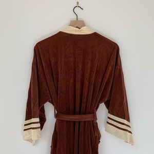 vintage Dior velour robe